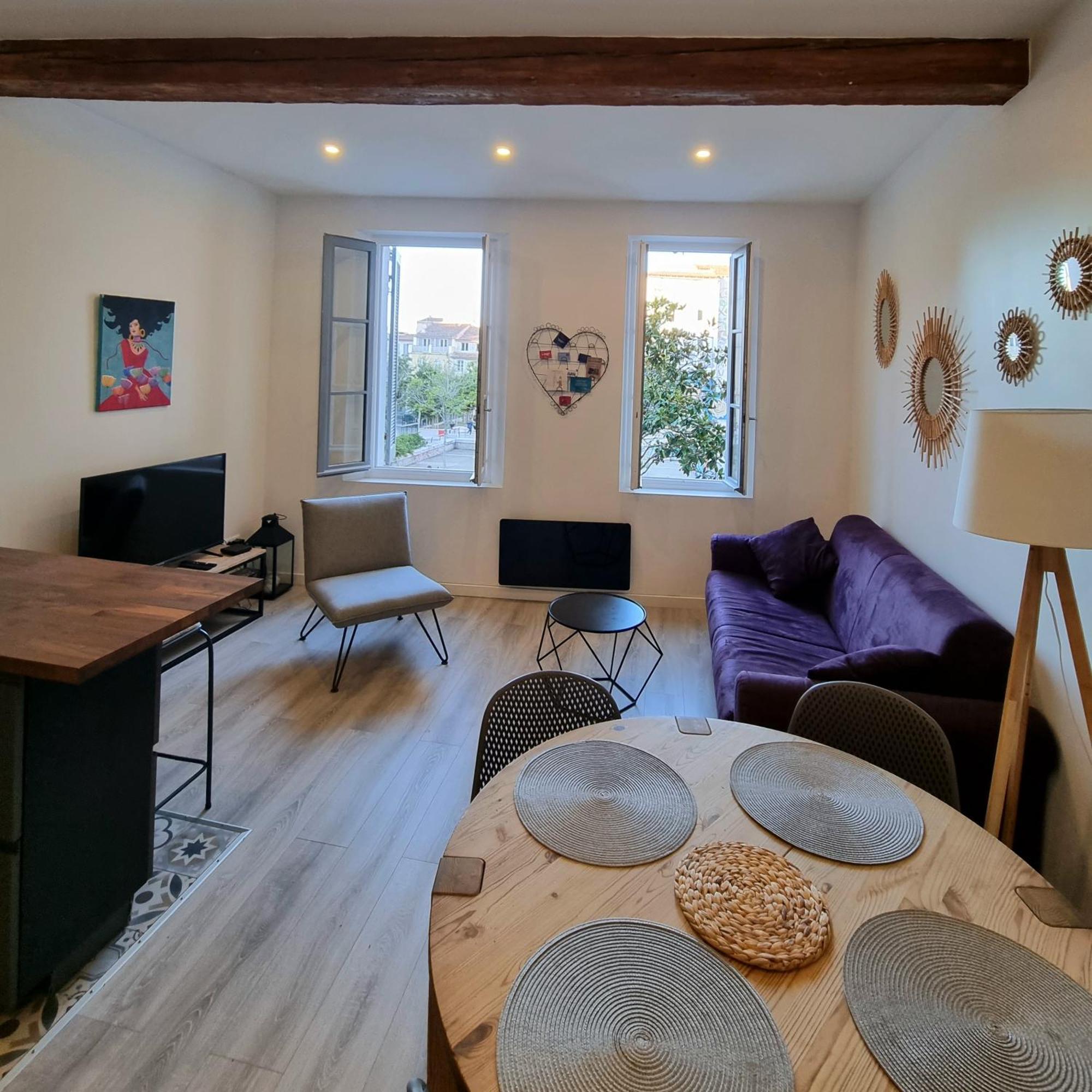 Apartment T2 Panier Vieux Port Renove *